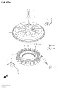 08002F-510001 (2005) 80hp E40 E01- (DF80A) DF80A drawing MAGNETO