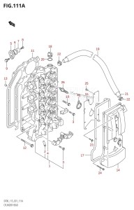 DF115T From 11501F-371001 (E01 E40)  2003 drawing CYLINDER HEAD