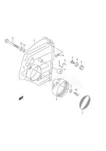 Outboard DF 25 drawing Silencer