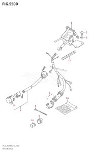 DT25 From 02503K-210001 (P36-)  2012 drawing OPT:ELECTRICAL (E-STARTER)