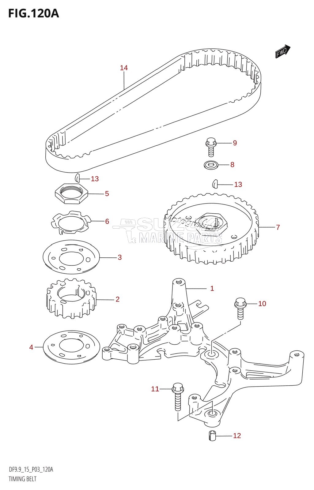 TIMING BELT (K4)