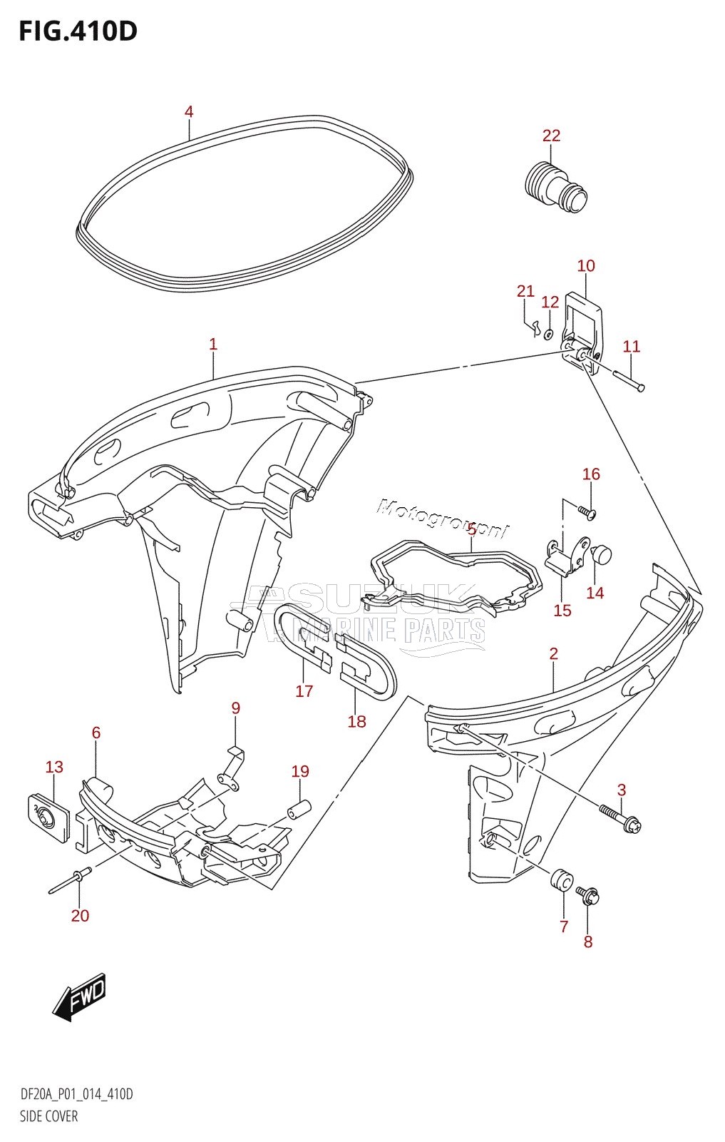 SIDE COVER (DF15A:P01)