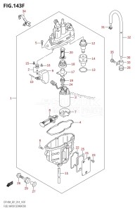 DF140A From 14003F-410001 (E01 E40)  2014 drawing FUEL VAPOR SEPARATOR (DF115AZ:E40)