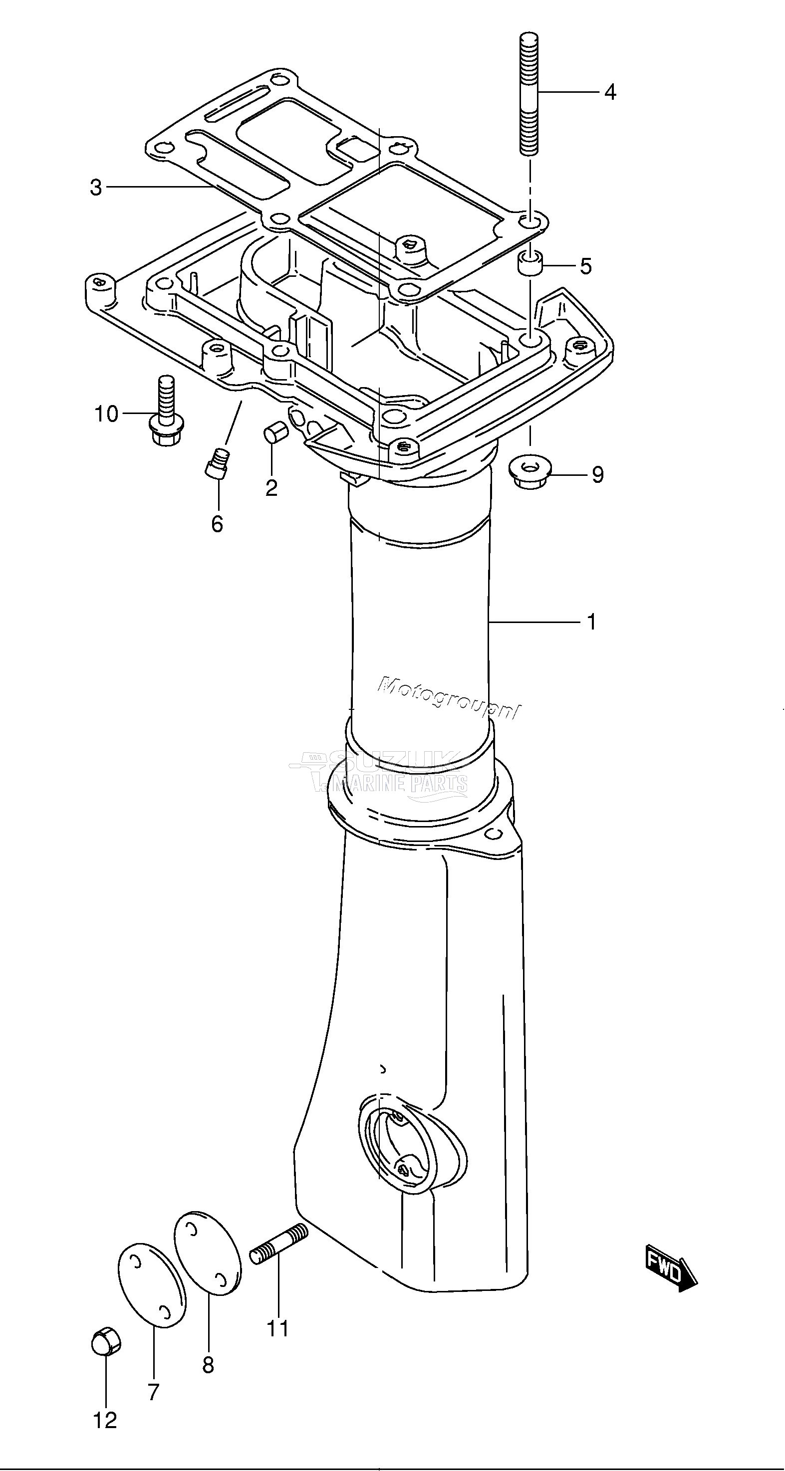 DRIVESHAFT HOUSING