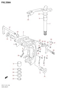 DF115T From 11501F-880001 (E01 E40)  2008 drawing SWIVEL BRACKET