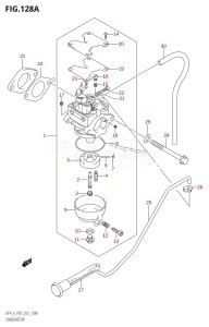 DF4 From 00402F-210001 (P03)  2012 drawing CARBURETOR (DF4:P03)