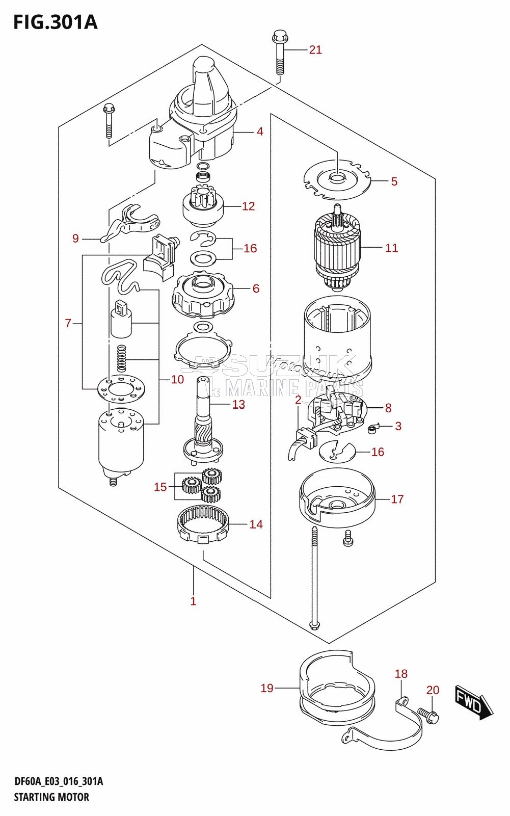 STARTING MOTOR