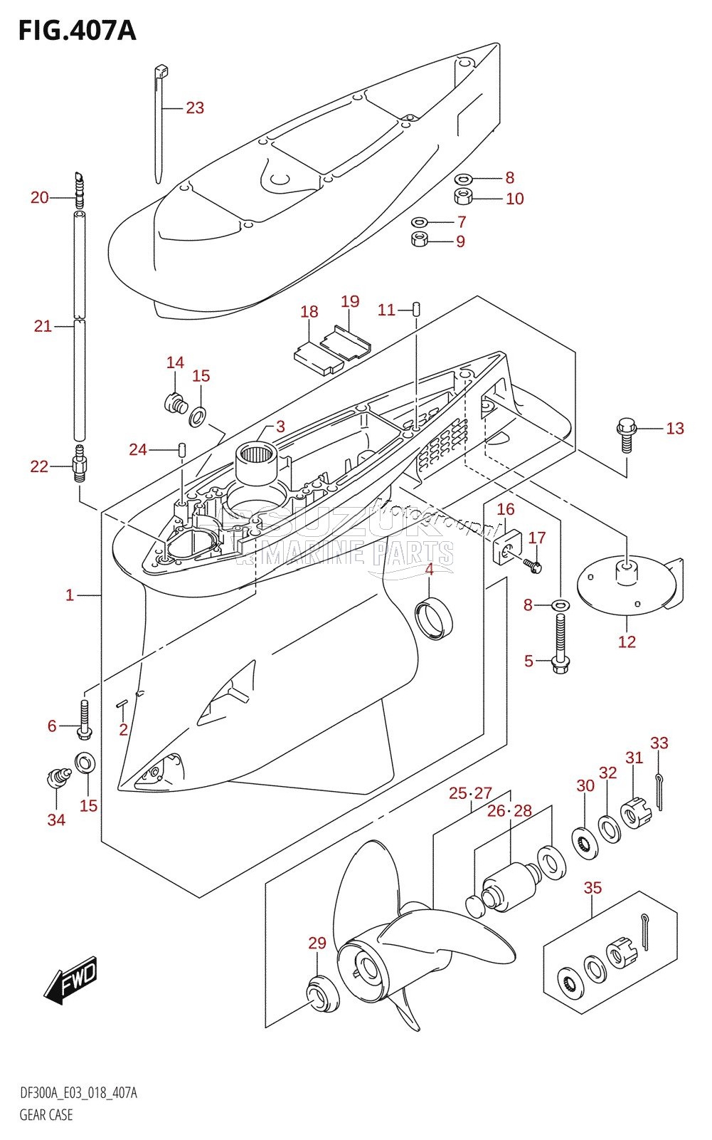 GEAR CASE (DF300A)