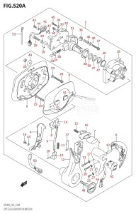 DF300 From 30002F-010001 (E03)  2010 drawing OPT:FLUSH MOUNT REMOCON