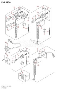 DF115AZ From 11503Z-610001 (E01 E3 E11 E40)  2016 drawing OPT:SWITCH