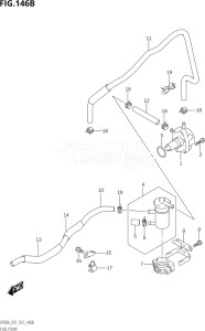 05003F-210001 (2012) 50hp E01-Gen. Export 1 (DF50AT  DF50ATH) DF50A drawing FUEL PUMP (DF40AQH:E01)