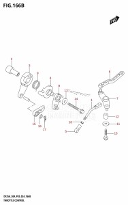 DF250ATSS From 25001N-440001 (E03)  2024 drawing THROTTLE CONTROL (DF25AT,DF30AT)