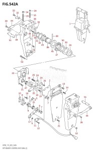 DF100 From 10002F-210001 (E03)  2012 drawing OPT:REMOTE CONTROL ASSY DUAL (2)