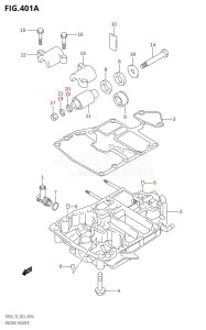 DF60 From 06001F-980001 (E03)  2009 drawing ENGINE HOLDER