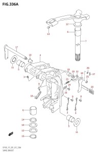 DF115Z From 11502Z-210001 (E01 E40)  2012 drawing SWIVEL BRACKET