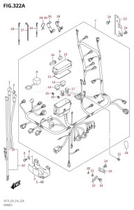 DF175T From 17502F-610001 (E01 E40)  2016 drawing HARNESS (DF150T:E01)