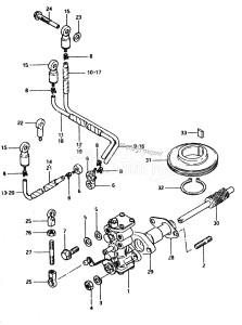 DT85 From 8501-200000 ()  1985 drawing OIL PUMP T 0 /​ I (J, VZ)