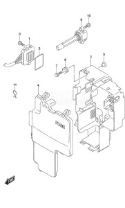 DF 225 drawing Rectifier/Ignition Coil