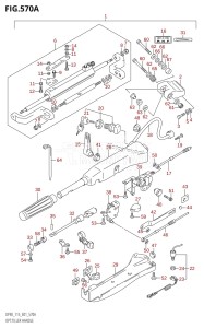 DF115Z From 11501Z-880001 (E01 E40)  2008 drawing OPT:TILLER HANDLE (K1,K2,K3)