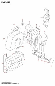 DF200AZ From 20003Z-810001 (E03)  2018 drawing OPT:REMOTE CONTROL ASSY SINGLE (1)