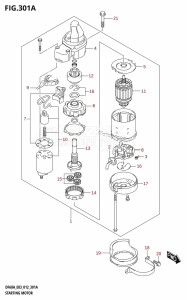 DF60A From 06002F-210001 (E03)  2012 drawing STARTING MOTOR