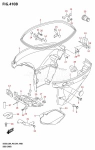 DF30A From 03003F-810001 (P01 P40)  2018 drawing SIDE COVER (DF25AR,DF30AR)