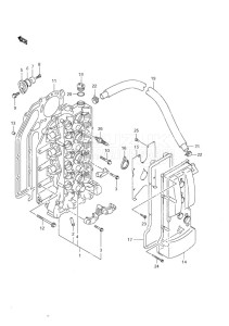 DF 140 drawing Cylinder Head