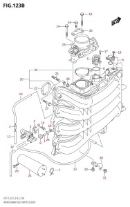 DF175TG From 17502F-610001 (E01 E40)  2016 drawing INTAKE MANIFOLD /​ THROTTLE BODY (DF150T:E40)