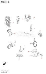 DF20A From 02002F-410001 (P03)  2014 drawing SENSOR /​ SWITCH (DF15ATH:P03)