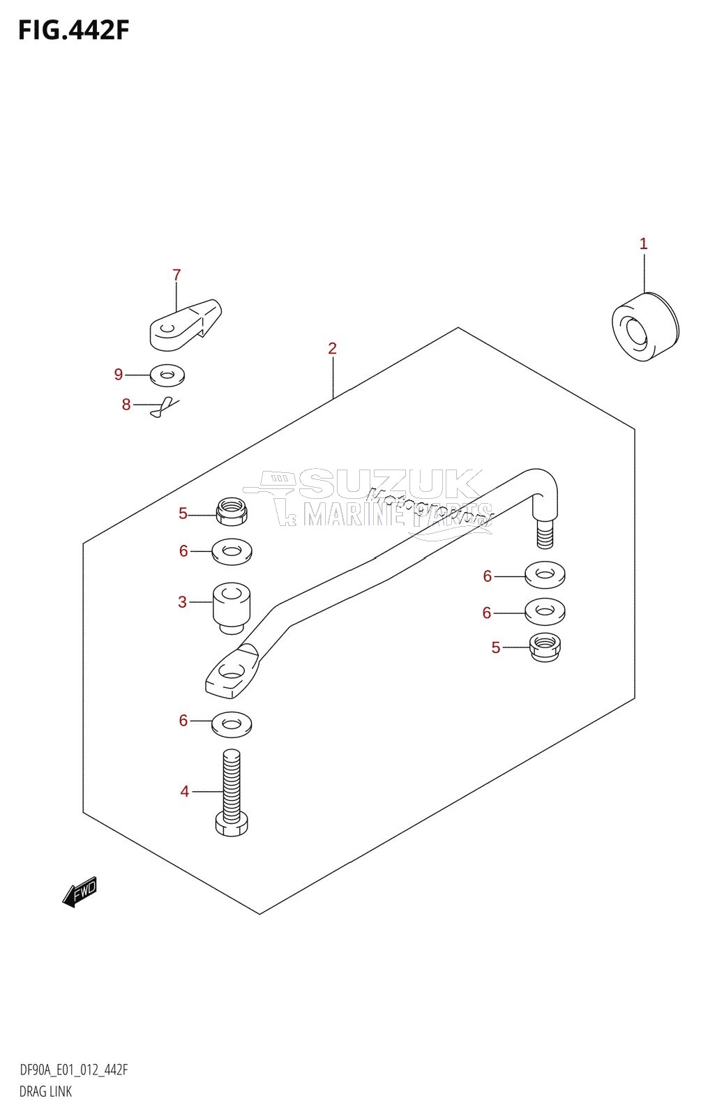 DRAG LINK (DF80A:E40)