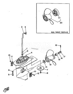 25N drawing LOWER-CASING-x-DRIVE