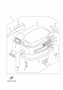 EK15DMHL drawing FAIRING-UPPER