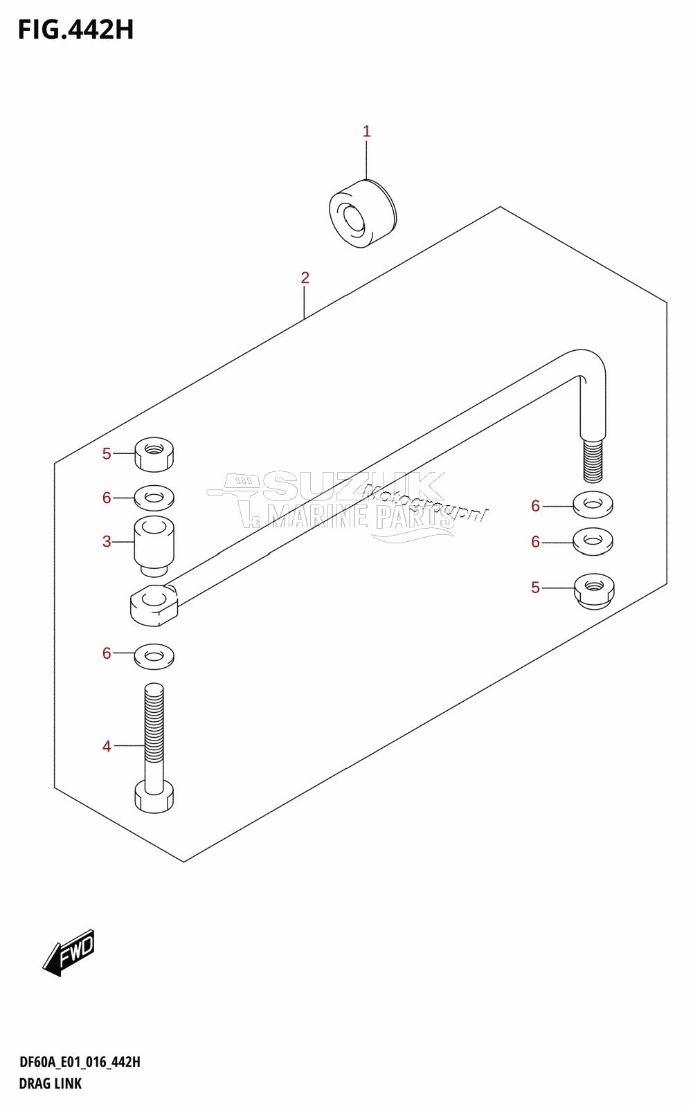 DRAG LINK (DF60AVT:E40)