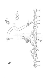 DF 60A drawing Fuel Injector