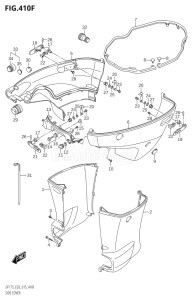 17502Z-510001 (2005) 175hp E03-USA (DF175ZG  DF175ZG) DF175ZG drawing SIDE COVER (DF175TG:E03)