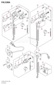 DF140A From 14003F-310001 (E03)  2013 drawing OPT:SWITCH