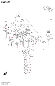 DF60A From 06002F-040001 (E01 E40)  2020 drawing SWIVEL BRACKET (DF60ATH:E01,DF60ATH:E40)