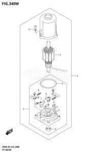 DF60A From 06003F-610001 (E01 E40)  2016 drawing PTT MOTOR (DF60AVT:E01)