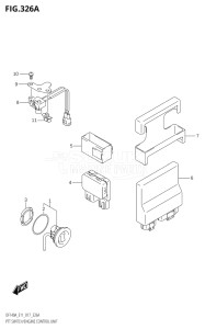 11503Z-710001 (2017) 115hp E11 E40-Gen. Export 1-and 2 (DF115AZ) DF115AZ drawing PTT SWITCH / ENGINE CONTROL UNIT (DF100AT:E11)