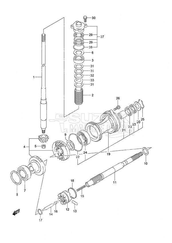 Transmission High Thrust