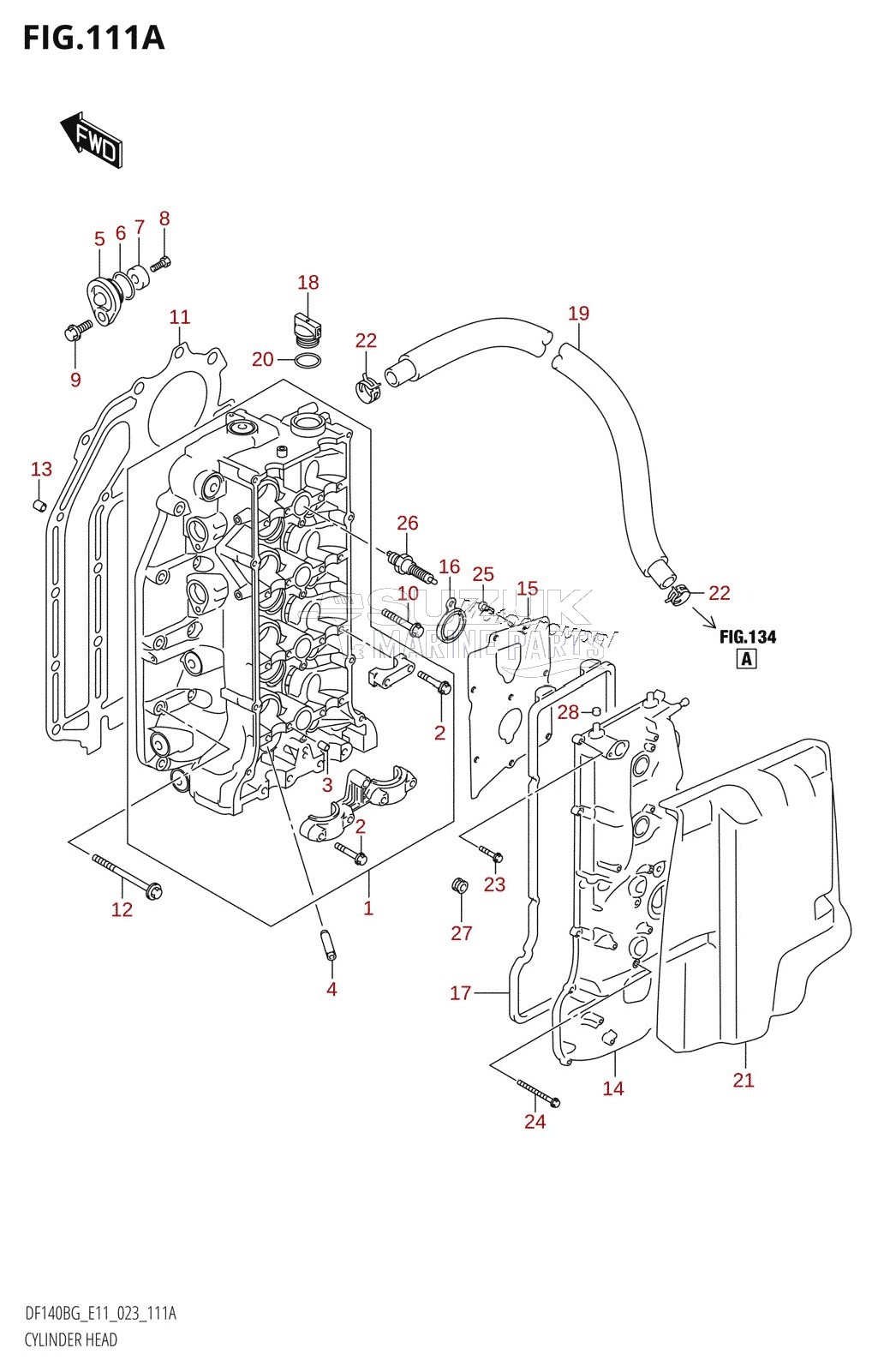 CYLINDER HEAD (021,022)