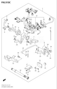 00995F-240001 (2022) 9.9hp E03-USA (DF9.9BTH) DF9.9B drawing OPT:REMOTE CONTROL PARTS (DF20A:P01)