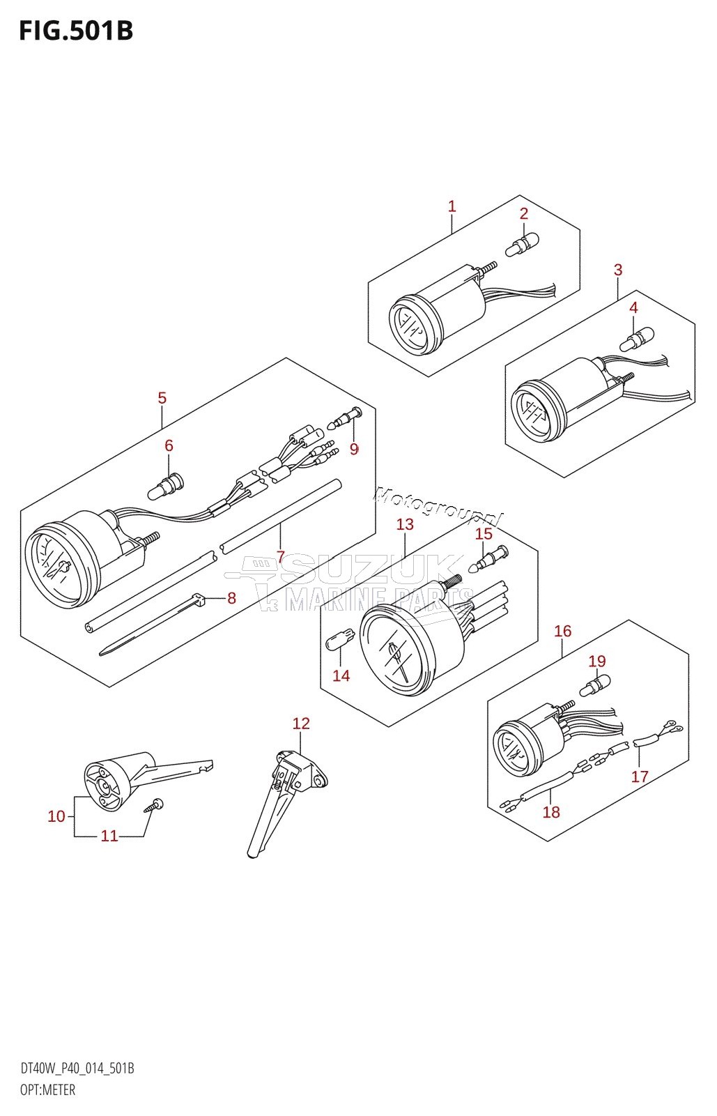 OPT:METER (DT40WR:P40)