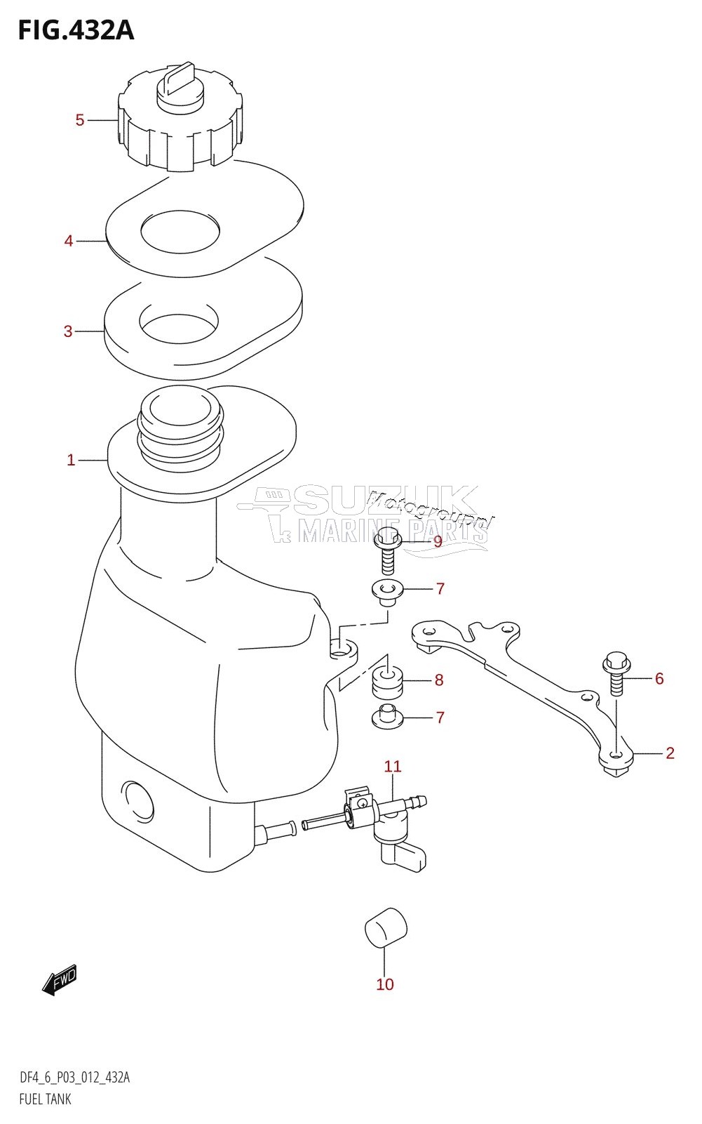 FUEL TANK (DF4:P03)