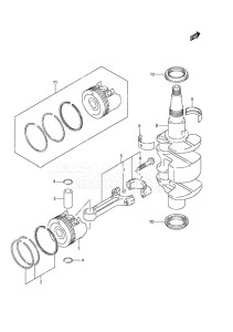 DF 8A drawing Crankshaft