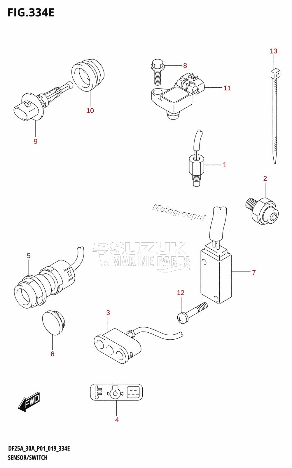 SENSOR /​ SWITCH (DF30A)