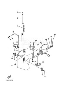 150G drawing PROPELLER-HOUSING-AND-TRANSMISSION-2