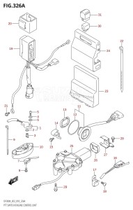 DF250A From 25003P-810001 (E03)  2018 drawing PTT SWITCH /​ ENGINE CONTROL UNIT (DF300A)