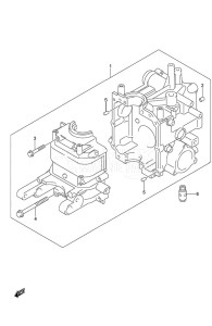 DF 9.9 drawing Cylinder Block