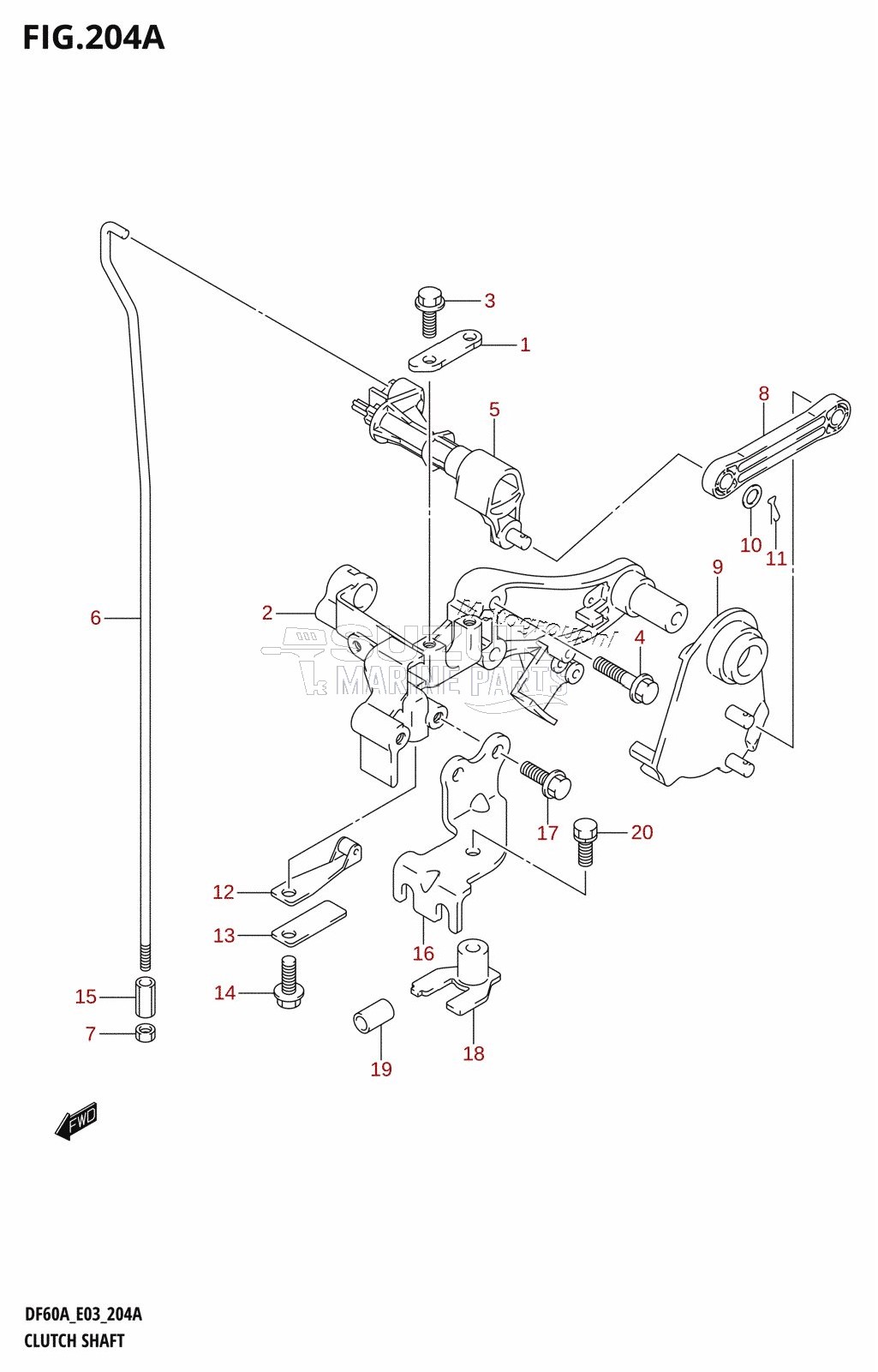 CLUTCH SHAFT